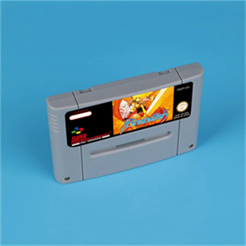 для размахивания (экономия заряда батареи) 16-битной игровой картой для игровой консоли SNES версии EUR PAL